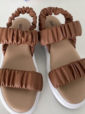 Vaneli Vegan Leather Sandals